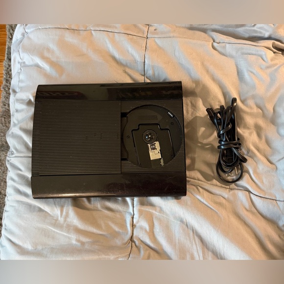 Sony PlayStation 3 PS3 Super Slim CECH-4201A 12GB Black Tester - Bad Disc Reader - Picture 1 of 7